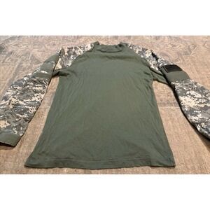 Rothco Mens Green Digital Combat Shirt Size SMALL Regular Marpat Camo